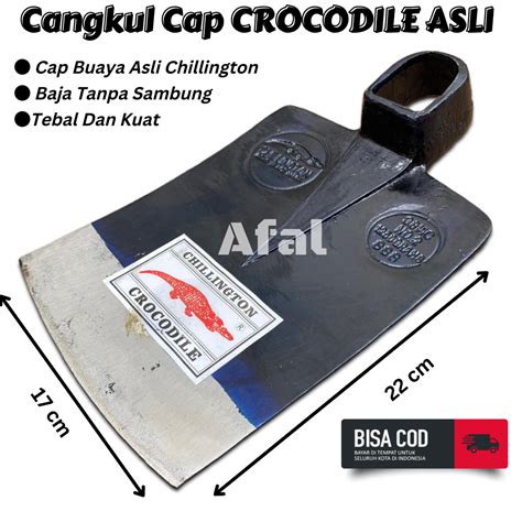 chord cangkul cap buaya  Beli cangkul pacul asli cap buaya crocodile+gagang kayu jati di keni online shop
